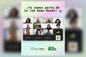 Anuncio del ingreso del Lab TecnoSocial a la red Demo.Reset