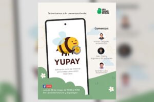 Afiche de la presentación de Yupay, app de finanzas personales