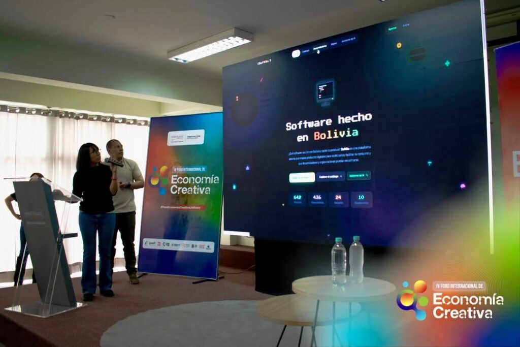 Presentación de SoftBo en el IV Foro de Economía Creativa