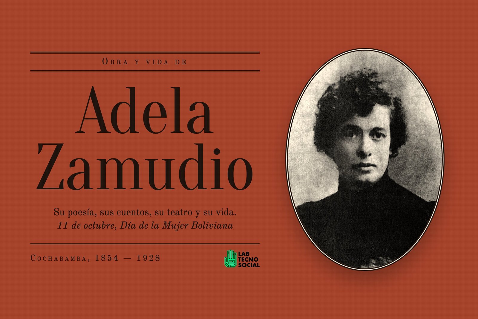 ¿Por qué el 11 de octubre es el Día de la Mujer Boliviana? Conoce y lee a Adela Zamudio