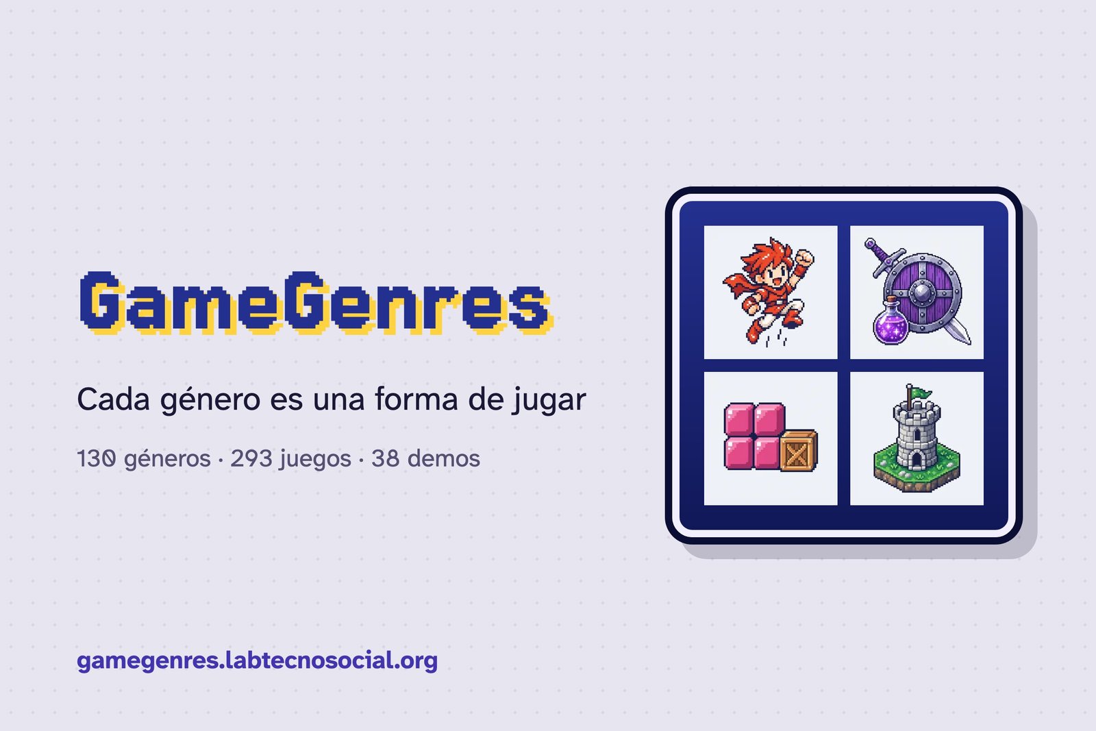 GameGenres: una enciclopedia abierta de los géneros de videojuegos